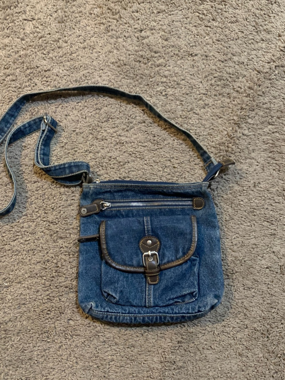 Denim Crossbody Jean Purse